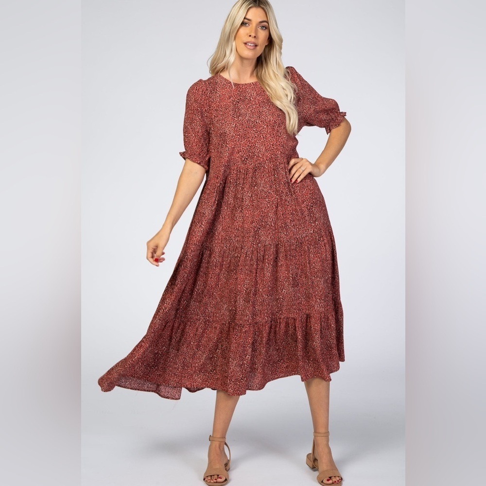 Easel Tiered Dress